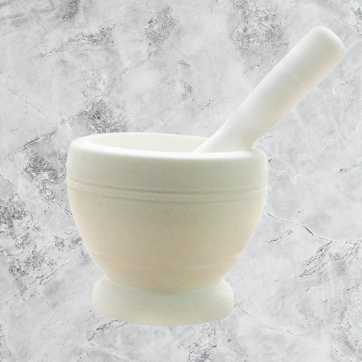 Mortier cuisine - ResinMortar&Pestle™ - Blanc
