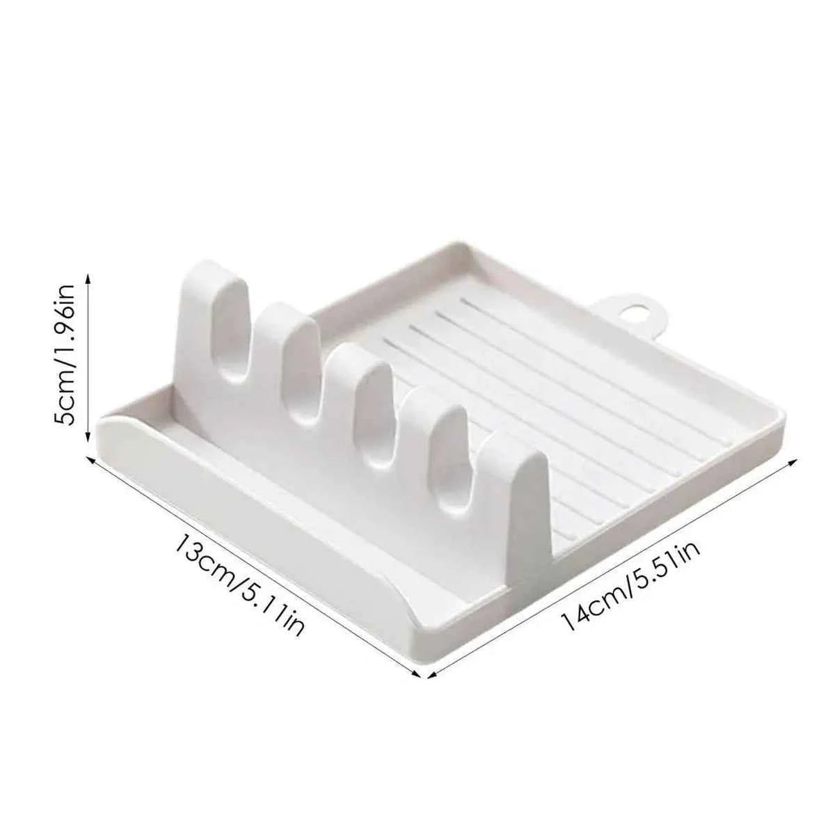 Repose-cuillère en plastique multifonction - Organisation de cuisine