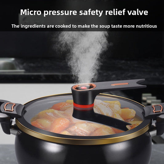 Faitout polyvalent avec couvercle cuisson homogène soupe maison vapeur cuisine induction