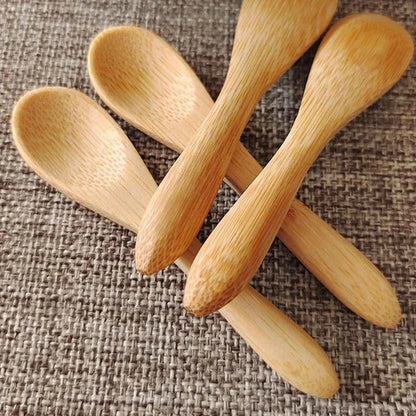 Cuillères Miel Bambou 9cm Écologiques - Lot de 10/50/100 Pièces