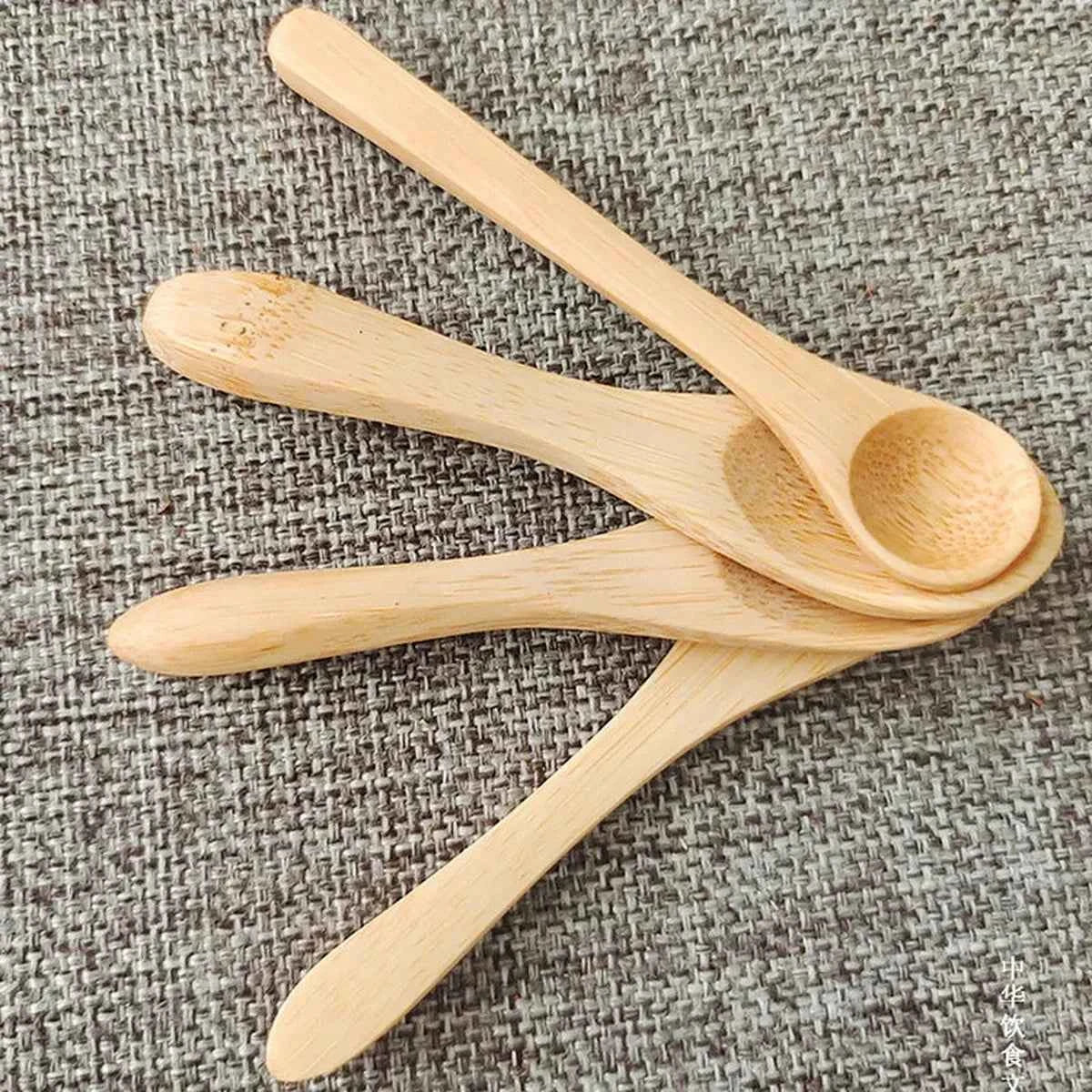 Cuillères Miel Bambou 9cm Écologiques - Lot de 10/50/100 Pièces