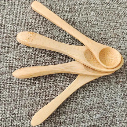 Cuillères Miel Bambou 9cm Écologiques - Lot de 10/50/100 Pièces