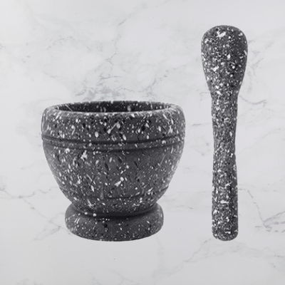 Mortier cuisine - ResinMortar&Pestle™ - Gris