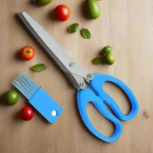Ciseaux de Cuisine - MultiLayersScissor™ - Bleu - Get Cuisine Shop