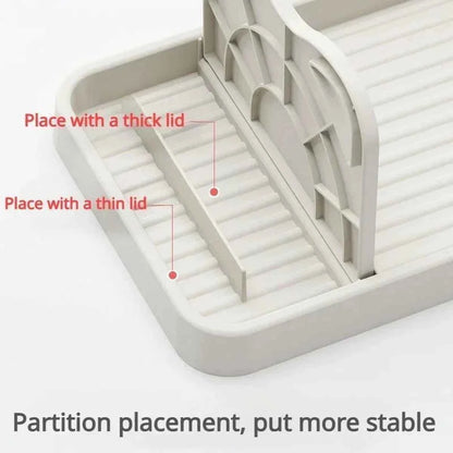 Support en silicone pliable oreilles de chat - Couvercles et ustensiles