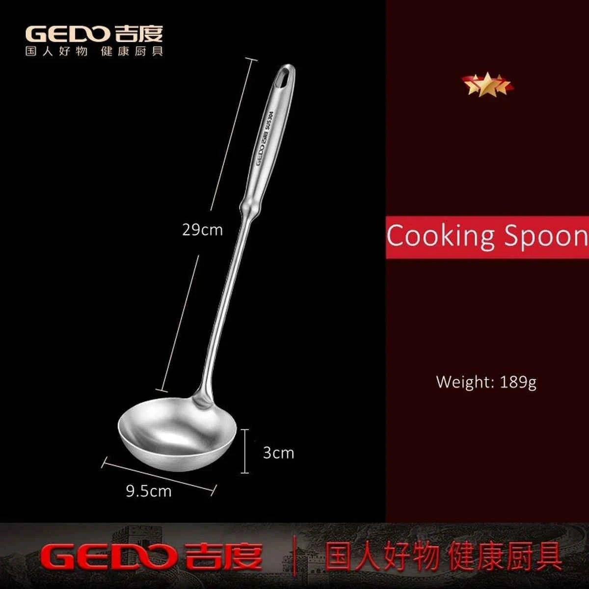 Ustensiles en acier inoxydable 304 certifiés - Cuisson professionnelle