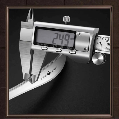 Set Service Inox 304 Certifié LFGB 23cm - Louche Écumoire Premium