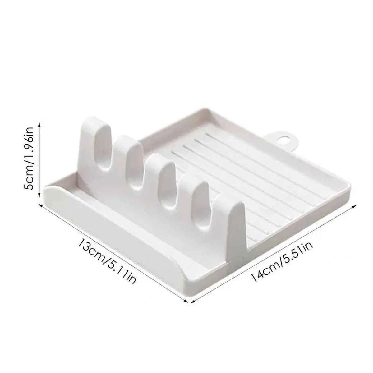 Repose-cuillère en plastique multifonction - Organisation de cuisine