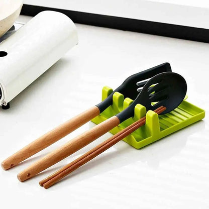 Repose-cuillère en plastique multifonction - Organisation de cuisine