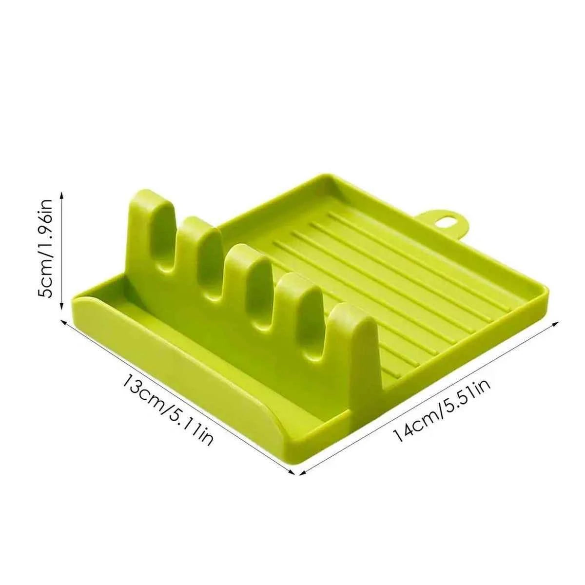 Repose-cuillère en plastique multifonction - Organisation de cuisine