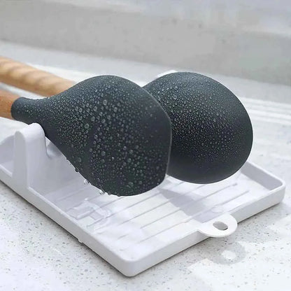 Repose-cuillère en plastique multifonction - Organisation de cuisine