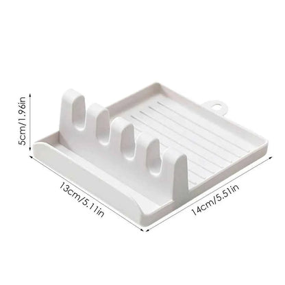 Repose-cuillère en plastique multifonction - Organisation de cuisine