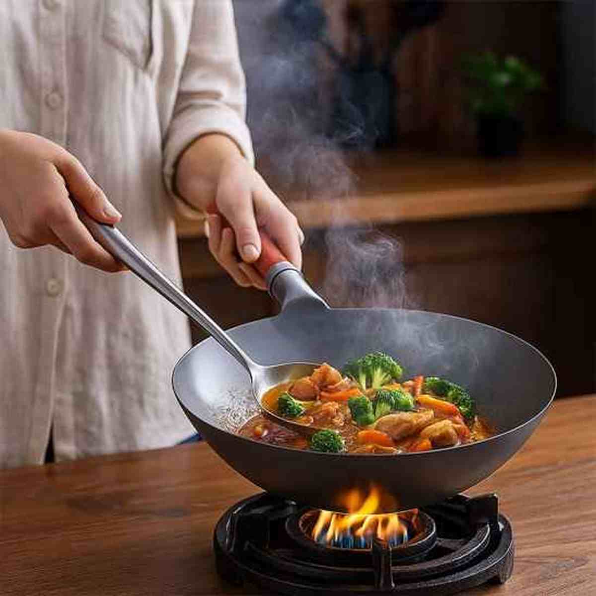 Poêle wok | Cuisinier Asiatique - Get Cuisine Shop