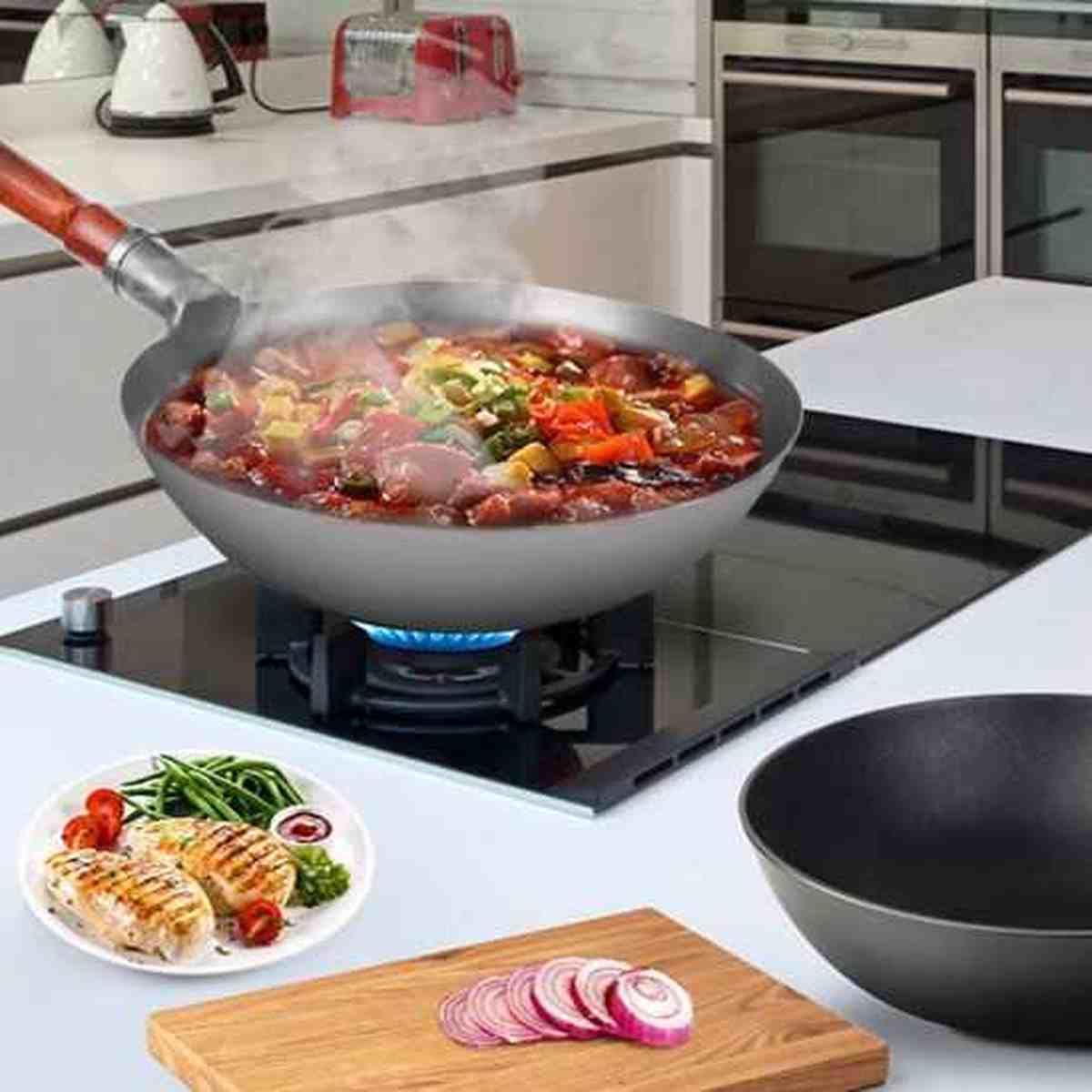 Poêle wok | Cuisinier Asiatique - Get Cuisine Shop